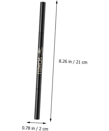 Beavorty 3pcs 2 1 Eyebrow Makeup Tools Eyebrow Pen Microblading Pencil Rotate Eyebrow Pencils Lasting - Buy Online on SooperMarket.com