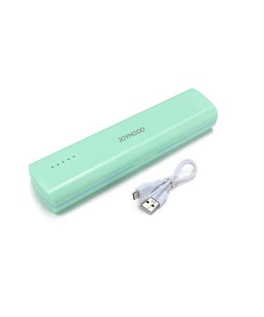UV-C Portable Intelligent Ultraviolet Toothbrush Disinfection Box Toothbrush Holder USB Charging Type-C Interface Safe and Fast Disinfection Universal Toothbrush (D)