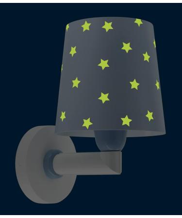 Dalber Children's Wall Lamp - Cloud & Star Light | Blue E27 - Perfect for Kids' Rooms - 82219T - Buy Online on SooperMarket.com