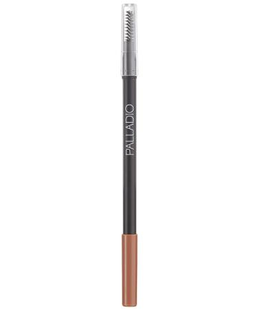 Palladio Brow Pencil & Brush - Taupe | Define and Fill Eyebrows with Precision - Buy Online on SooperMarket.com