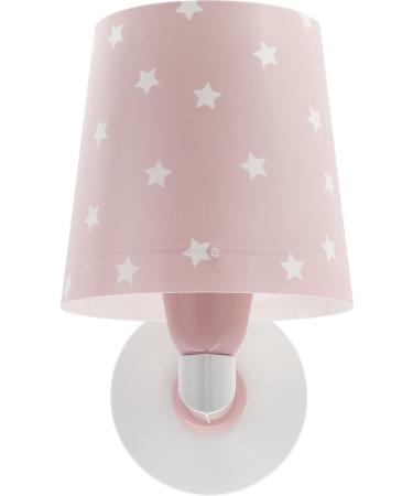 Dalber Children's Wall Lamp - Pink Cloud & Star Light for Kids' Rooms | E27 Model 82219S - Buy Online on SooperMarket.com
