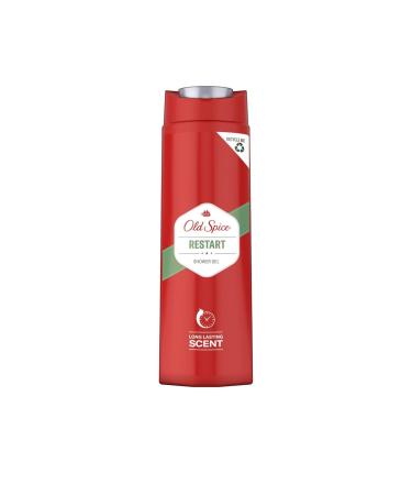 Old Spice Restart Shower Gel 400 ml Shower Gel with Long-lasting Fragrance for Men