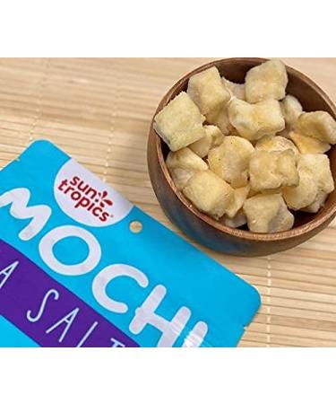 Sun Tropics Mochi Snack Bites Sea Salt 3.5 oz (6 Pack) - Gluten Free, Dairy Free Crunchy Snack - Buy Online on SooperMarket.com