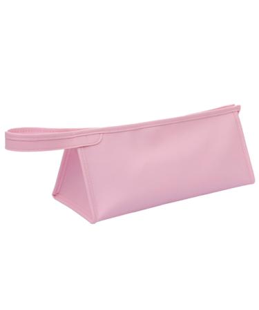 Tainrunse Hair Dryer Curling Iron Storage Bag Carrying Waterproof Stain-Resistant with Handle Easy to Carry Pink