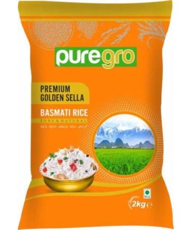 Puregro Premium Golden Sella Basmati Rice 2kg