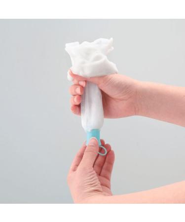 FANCL Foaming Net - Double Layered Facial Foam | 70x70cm | Fine Dense Foam & Clean Storage String | Perfect for Measuring Face Powder - Buy Online on SooperMarket.com