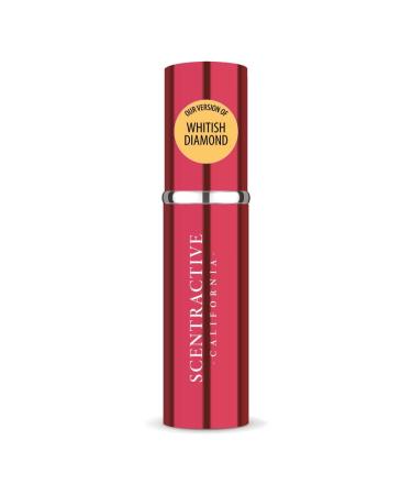 CA Perfume Impression of Elizabeth T. Whitish Diamond For Women Replica Version Fragrance Dupes Concentrated Long Lasting Eau de Parfum Spray Refillable Atomizer Bottle 0.17 Fl Oz/5ml-X1 ELIZABETH T. WHITISH DIAMOND IMPRESSION 0.17 Fl Oz (Pack of 1)