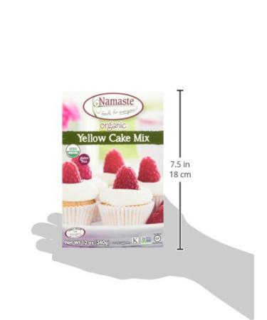 Namaste Foods Organic Yellow Cake Mix - Gluten-Free, 12 oz | Delicious & Easy Baking - Buy Online on SooperMarket.com