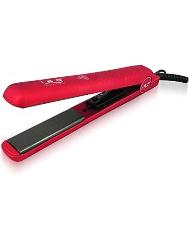 Spectrum Pro Diamond Collection 1.25" Hair Straightener Flat Iron (RED)