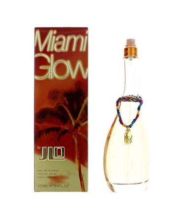 J.Lo Miami Glow Eau de Toilette Spray for Women 3.4 Fluid Ounce 3.4 Fl Oz (Pack of 1) - Buy Online on SooperMarket.com