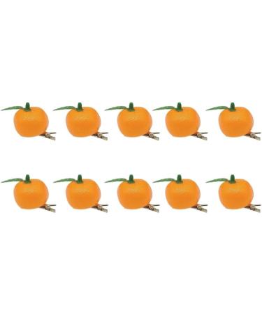 JSGHGDF Simulation Fruit Hairclip Set of 10 for Girl Carnivals Party Hair Pin Girl Women Cute Hair Clip Kids Dress Up Barrettes Strawberry - Buy Online on SooperMarket.com