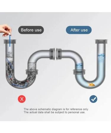 24pcs Sani Drain Cleaner Sticks Sink Deodoriser Keeps Drains & Pipes Clear & Odour free - Buy Online on SooperMarket.com
