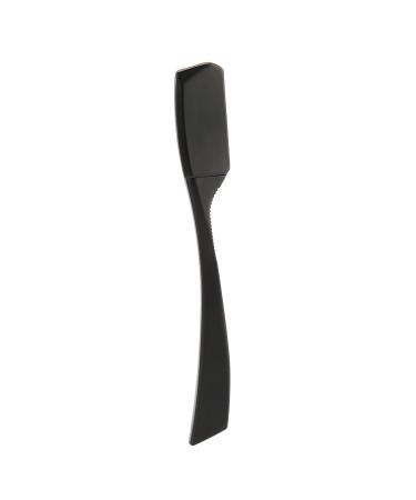 Buy Vintage Black Zinc Alloy Straight Edge Barber Razor - Premium Beard Blade Holder & Manual Knife Stand for Professional Shaving - Buy Online on SooperMarket.com