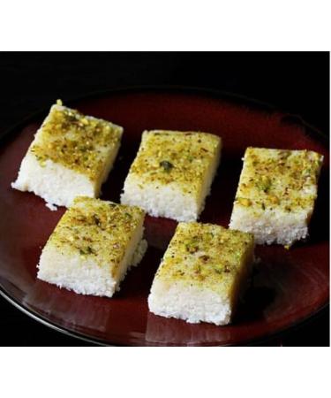 Rakhi Diwali Special (Coconut Barfi 250g) Mithai Gift Hamper for Brother Sister Delicious Indian Traditional Sweets Best Gift For All Occasions Tasty Treat For Family & Friends Sold By Kidzbuzz