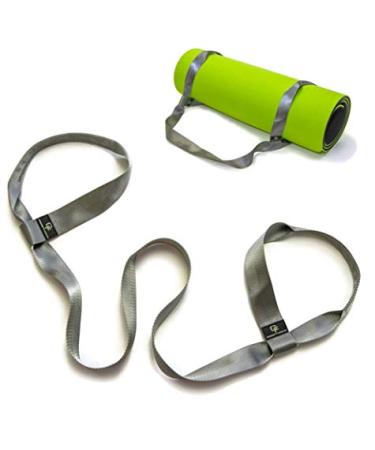 Gradient Fitness Yoga Mat Strap, Premium Quality 66"x1.5"w Cotton Blend. Yoga Mat Carrier, Yoga Mat Holder