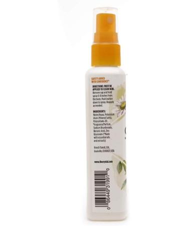 Crystal Body Deodorant Spray - Chamomile & Green Tea 4 fl oz | Natural Mineral Deodorant - Buy Online on SooperMarket.com