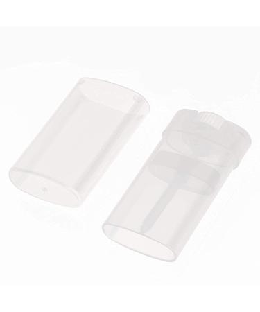 30pcs 0.5 Oz Clear Empty Plastic Deodorant Containers New Empty Oval Lip Balm Tubes 15ml Oval Deodorant Containers for Lipstick Crayon Chapstick DIY Make Your Own Deodorant Lotion Bar 30 Pcs Clear - Buy Online on SooperMarket.com