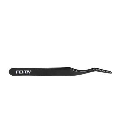 FEITA Professional Curved False Eyelash Applicator - Easy Extension Tweezer for Lashes Application and Removal - Buy Online on SooperMarket.com