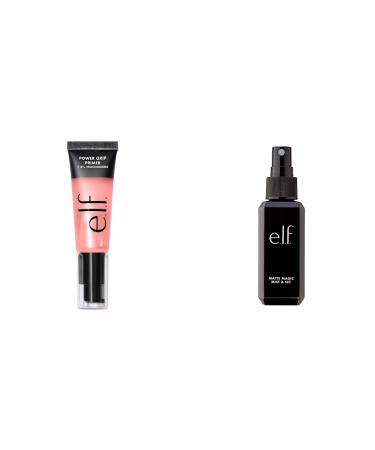 e.l.f. Power Grip Primer + 4% Niacinamide + Matte Magic Mist & Set Primer + Mist & Set 2.02 Fl Oz