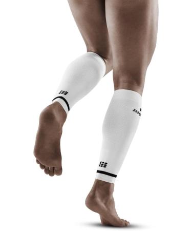 CEP Compression Calf Sleeves for Men - Enhance Muscle Activation | Stylish White Stulps for Optimal Performance - Buy Online on SooperMarket.com