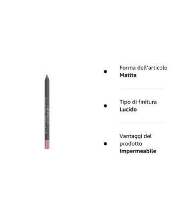 ARTDECO Soft Lipliner Waterproof - Long-Lasting Cool Mauve Lip Liner - Pack of 2 (1.2 g each) | International Shipping Available - Buy Online on SooperMarket.com