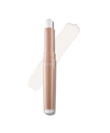 Go Ho Matte White Highlighter Makeup Cream Eyeshadow Stick Creamy Eyeshadow Pen Crayon Eye Brightener Stick  Waterproof Eyeshadow Pencil Smooth Easy To Color 101 Opals White Matte 101 Opals 01
