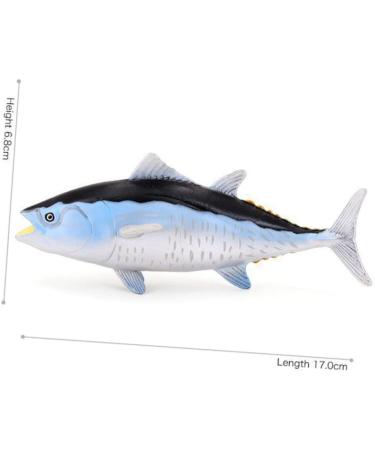 Alipis 4pcs Simulated Tuna Models Decor Toys Miniatures Figurines Sea Animals Figurines Marine Aniumal Figurine Fish Crafts Fish Ornament Fish Model Pvc Fish Shape Small Fish Child As Shownx4pcs 6.8X8X17CMx4pcs - Buy Online on SooperMarket.com