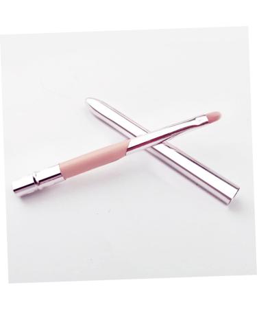 Angoily Lip Brush with Lid | Travel Makeup Applicator for Lip Gloss Lip Tint and Lipstick | Perfect for On-the-Go Beauty - Buy Online on SooperMarket.com