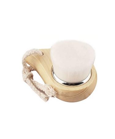 Facial Cleanser Brush with Wood Handle Cleansing Soft Bristle Face Care Clean Tool for Women Men Facial Cleanser Brush