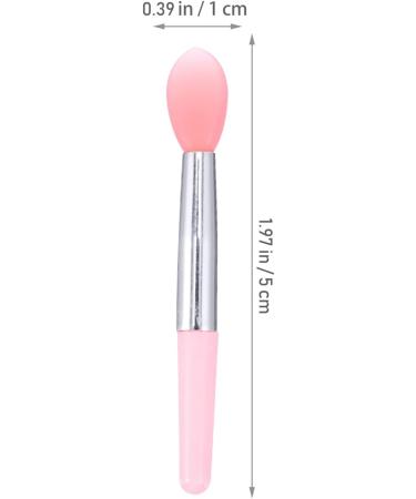 MAGICLULU 12pcs Silicone Lip Brush Bulk Lip Balm Makeup Sponges for Foundation Lipstick Lip Mask Applicator Mini Makeup Sponge Pro Tools Disposable Travel Lipstick Brush Silica Gel 5x1cm As Shown - Buy Online on SooperMarket.com