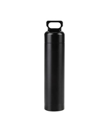 Alomejor Survival Pill Bottles Aluminum Alloy Pill Box Waterproof Tool Sealed Container