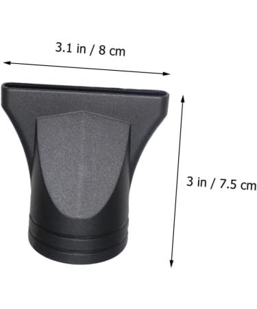 Healeved 30 Pcs Hair Dryer Nozzle Pp Black Modeling - Buy Online on SooperMarket.com