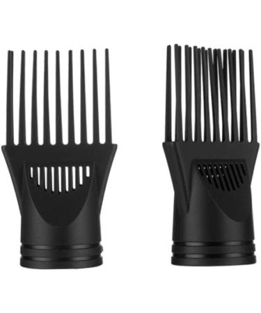 Set wind comb Hair Dryer Diffuser Professional Universal Hairdressing Wind Blow Cover Comb Attachment Nozzle Black - Buy Online on SooperMarket.com