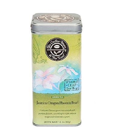 The Coffee Bean & Tea Leaf Jasmine Dragon Phoenix Pearl Tea 20 Count Tin 60g