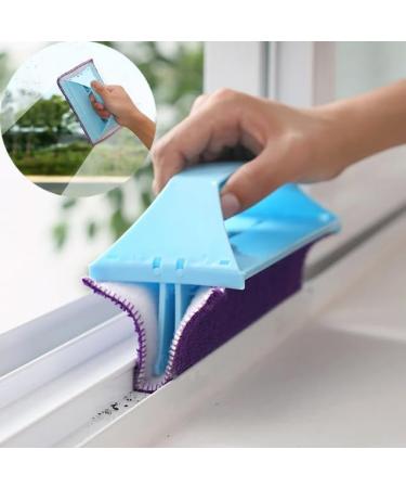 Gap Cleaning Brush Household Window Track Slot Sweep Ash Cleaner Brush Window Glass Wiper Groove Creative Cleaning Tools 1pc C-pink - Buy Online on SooperMarket.com