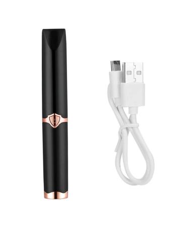Heated Eyelash Curler Electric Rechargeable Long Lasting Lash Curler for Makeup Black Eyelash Curler for Women