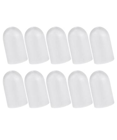FOMIYES Toe Separator Toe Separator 10pcs Toe Cap Toe Sleeve Protectors Anti-wear Toe Covers Toe Guards for Feet Blisters Ingrown Toenails Toenails Loss Toe Spacers Toe Spacers