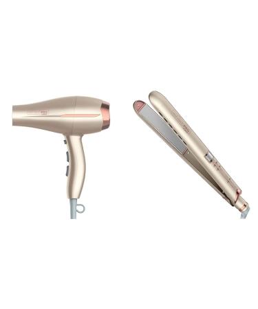 InfinitiPRO Frizz Free Pro Dryer 750C With Frizz Free 1" Straightener CS600C