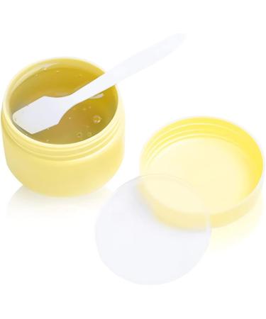 Tianzd 24-Piece 20ml White Plastic Empty Cream Can Set with Lids & Spatulas - Ideal Cosmetic Containers for International Shipping - Buy Online on SooperMarket.com