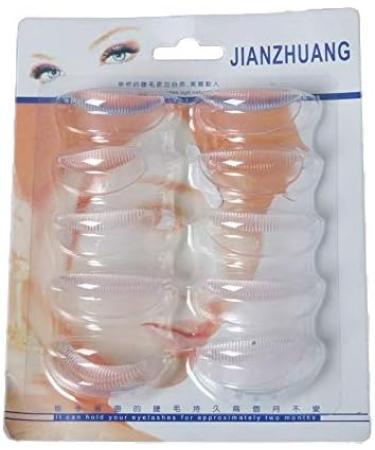 10 Pairs Silicone Eyelash Perming Curler Pads - S/M/L Lash Lift Rods for Perfect Makeup | International Shipping Available - Buy Online on SooperMarket.com
