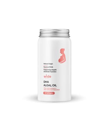 WIDE Naturals Algal Oil Pregnant 30 Softgels