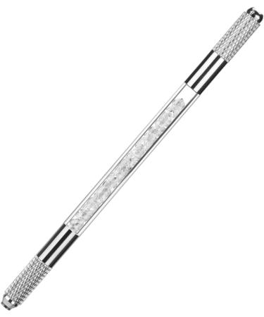 Angoily 4pcs Pen Needle Handheld Needles Eyebrow Microblading Portable Acrylic Holder Women Tool Tattoos 14.7x1.7cmx4pcs Whitex4pcs - Buy Online on SooperMarket.com
