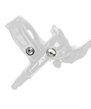 Titanium Brake Hardware Kit | Shimano XTR/XT/SLX/Deore (Natural Ti)