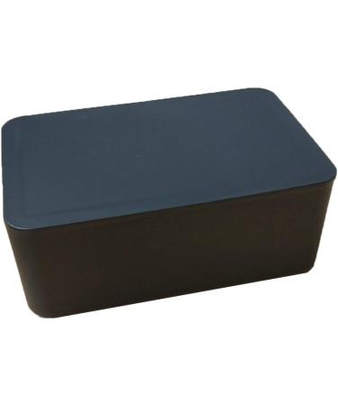 Black Dispenser with Lightweight Napkin Cases Easy Open & Close Utility Tissue Holder Storage Box - Buy Online on SooperMarket.com