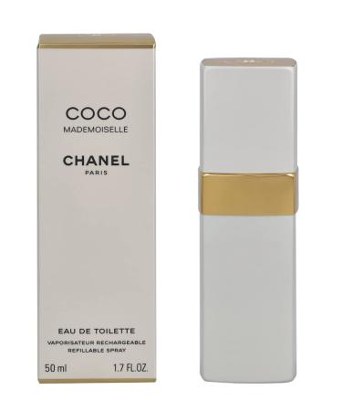 Chanel Coco Mademoiselle 1.7 oz / 50 ml edt Spray Refillable Rose 1.7 Fl Oz (Pack of 1)