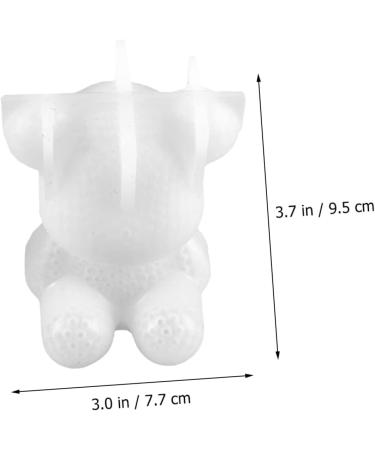 Operitacx 3 Pcs Table Silicone Mold Silicone Molds Easter Resin Molds Crafts Casting Mold Rabbit Candle 3d Whitex3pcs 7.65X9.5CMx3pcs - Buy Online on SooperMarket.com