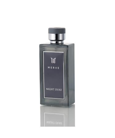 Merve Night Duke Premium Long Lasting Fragrance Luxury Scent For Men | Citrus Musk Amber - Buy Online on SooperMarket.com