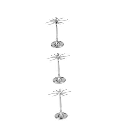 Beavorty 3pcs Stainless Steel Razor Razor Stand No Trace
