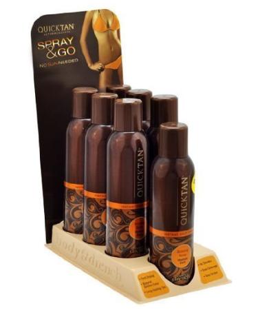 Body Drench Quick Tan Tanning Mist Sunless Tanner Sun Kissed Spray (7 Pieces)
