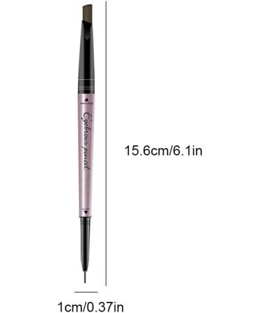 miduoidn Smudge-Proof Eyebrow Pencil Handheld Dual Head Sweatproof Eye Brow Filling Pen Women Party Cosmetics Birthday Gifts Khaki - Buy Online on SooperMarket.com